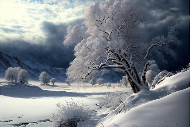 Landscape Winter Wallpaper