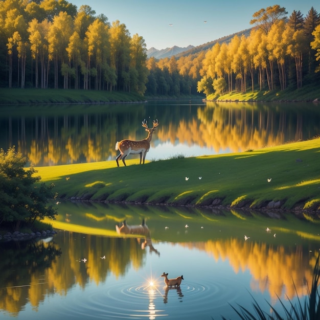 Landscape With Lake