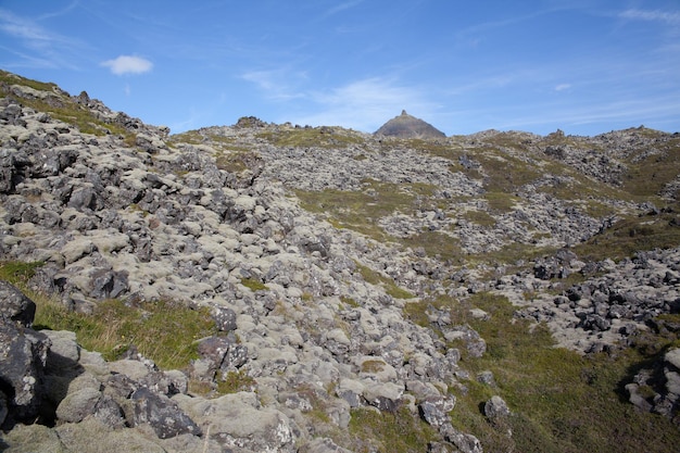 Landscape with rock formations