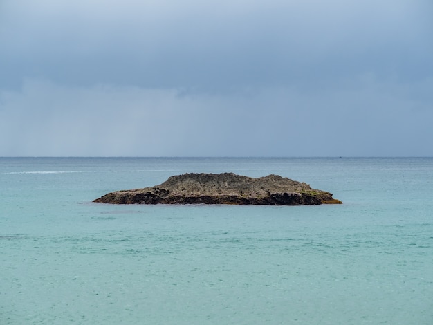 Landscape of xiaowan beach at kenting, taiwan