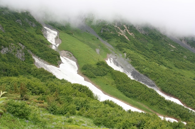 Landscapenature and glaciers in Alaska