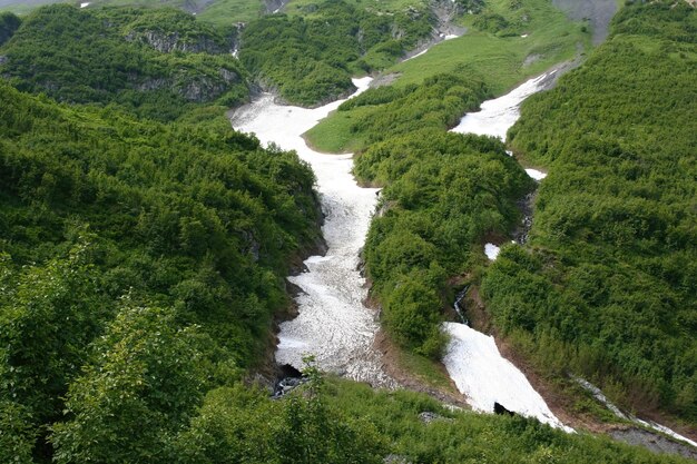 Landscapenature and glaciers in Alaska