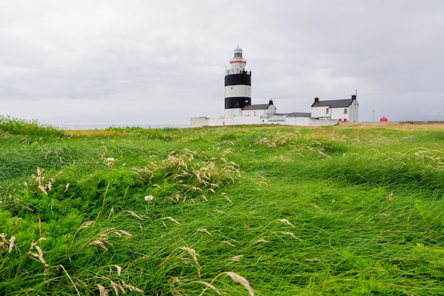 アイルランドの風景フックヘッド灯台