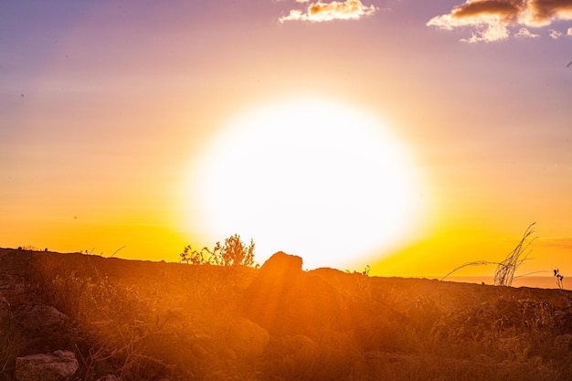 Photo landscapes kenya sunsets hilly mountains