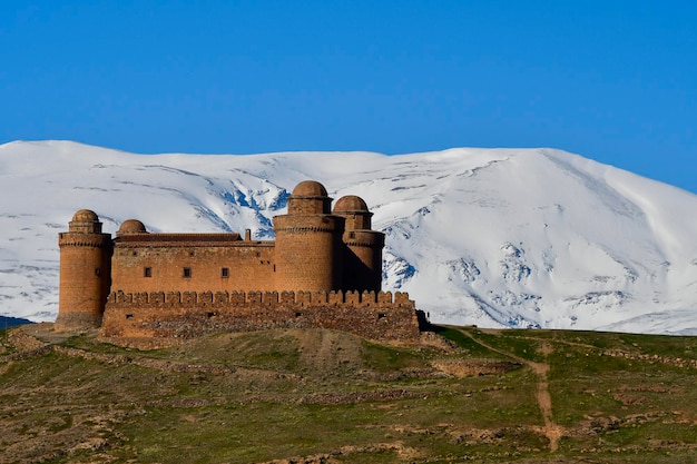 Landscapes of La Calahorra in Granada - Spain