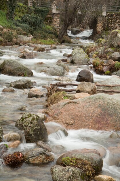 山の喉の風景