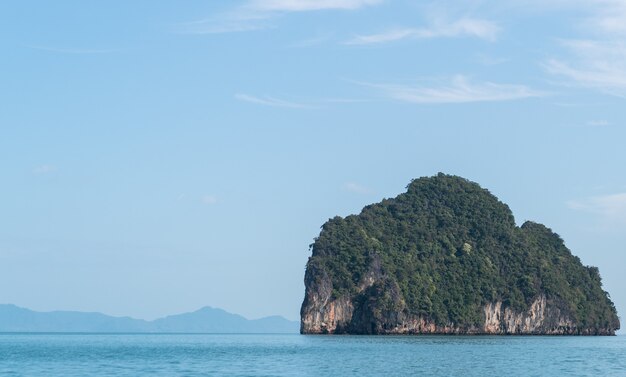 Phang Nga 국립 공원, 바위 섬 태국의 풍경