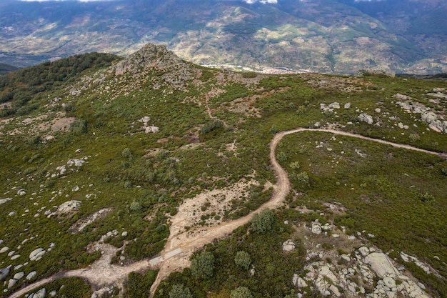 Landschap in Piornal Spanje