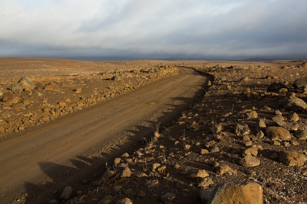 Landschap met prachtige natuur in IJsland.