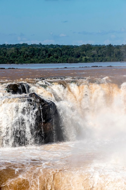 Landschap van de Iguazu-watervallen