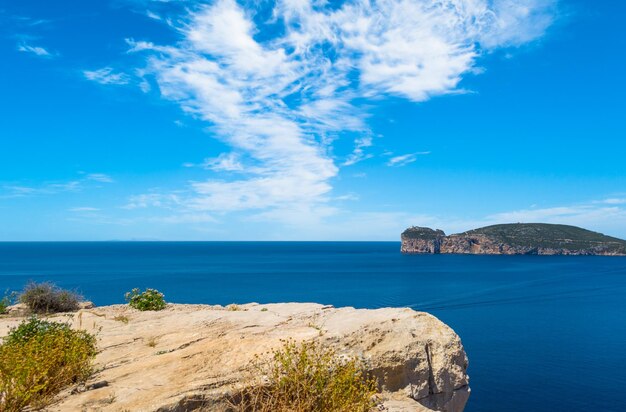 Landschap van de kust van Capo Caccia op Sardinië