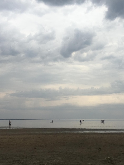 Landschap van de kust van Carilo Argentinië