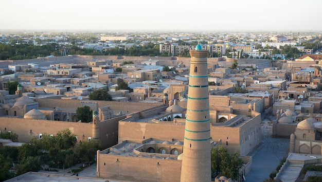 Landschap van de prachtige stad Khiva