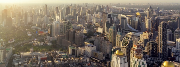 Landschap van de stad Bangkok