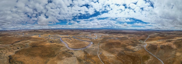 Landschap van het Zoige-plateau
