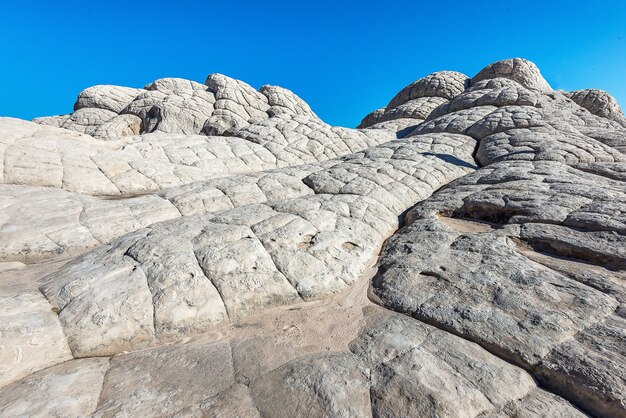 Landschap van Rock Desert, White Pocket in Arizona