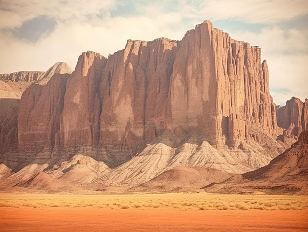 Landschap van Utah monumenten Arizona woestijn