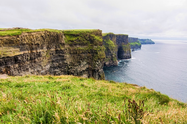 Landschappen van Ierland. Kliffen van Moher