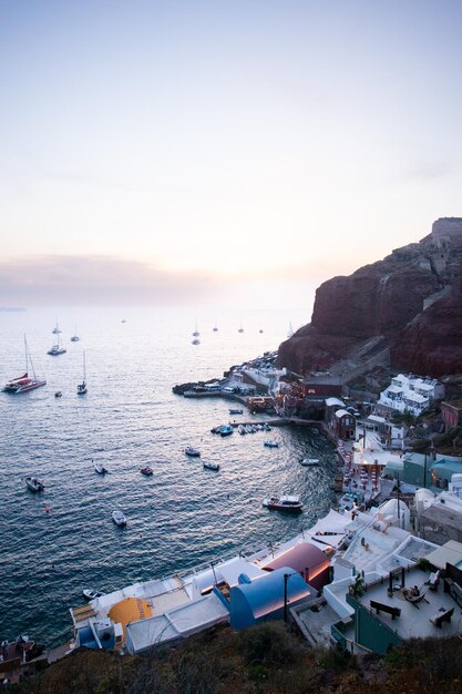 Landschapsbeelden van Oia, Santorini