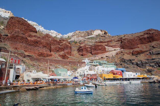 Landschapsbeelden van Oia, Santorini