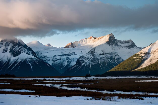 Landschapsfoto van een berg