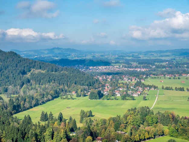 Landschapsmening in Beieren Duitsland