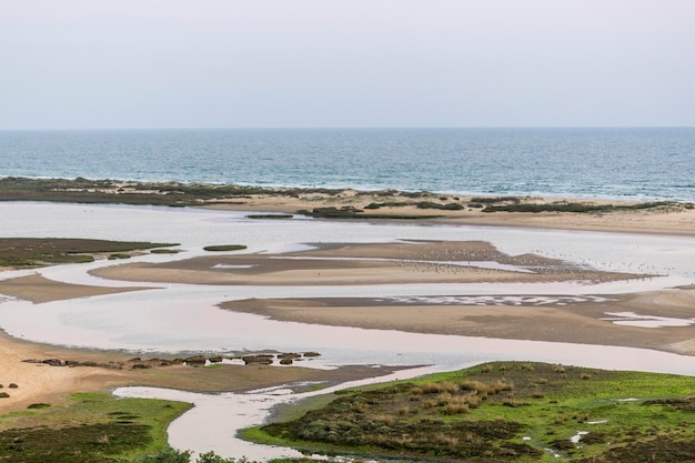 Landschapsmening vanuit het dorp Cacela Velha