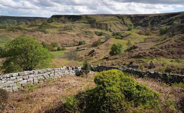 Landslips and rocky slopes