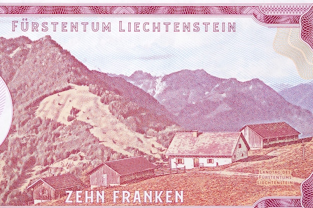 Landtag of Liechtenstein from money