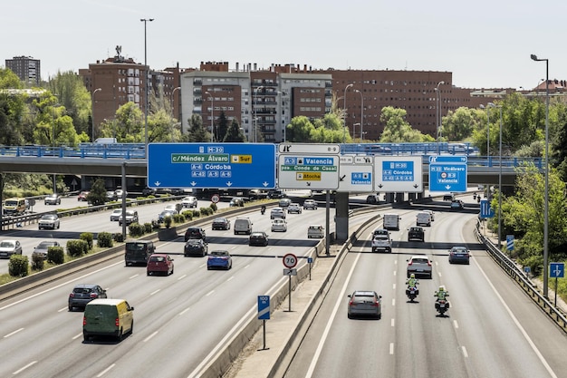 Lanes of the ring road m 30