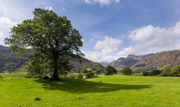 Langdale Pikes in Lake District