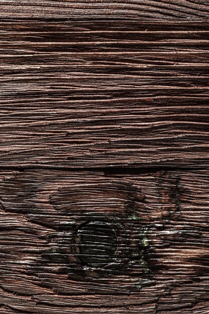 Langdurige bruine natuurlijke houten plank