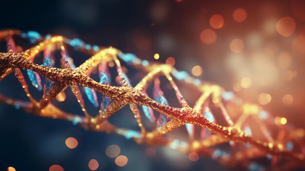 Lange structuur van het DNA