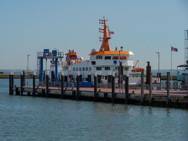 Photo langeoog harbor