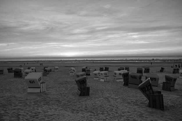 Foto isola di langeoog