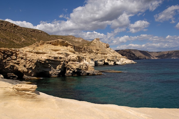 Lanscape of Cabo de Gata, Natural Parck, Andalucia, Spain