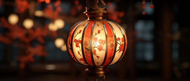 Foto lantaarnfestival chinees nieuwjaar chinese stijl achtergrond