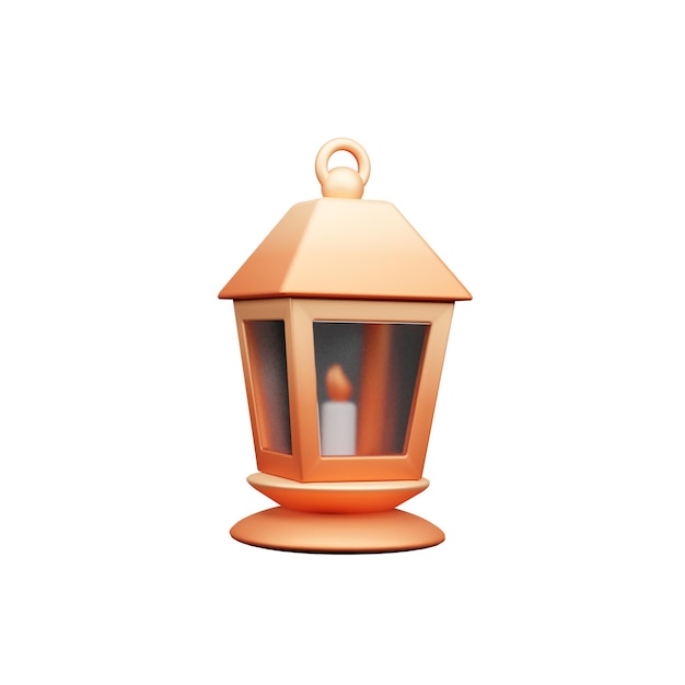 lantern 3d icon