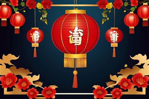 lantern festival celebration Happy Yuanxiao festival