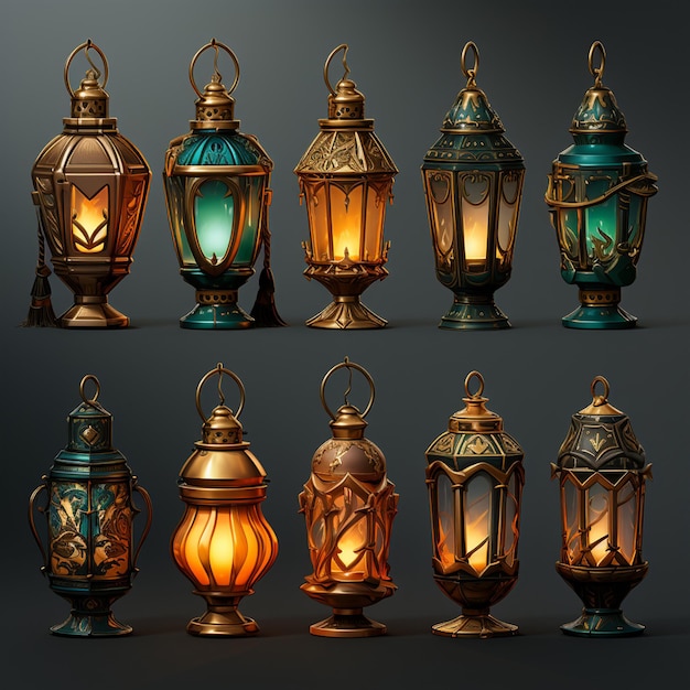 Lantern Game Assets