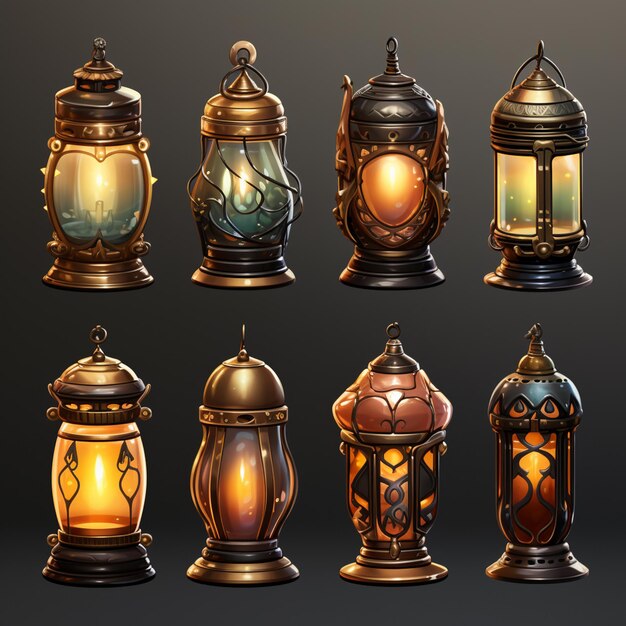 Lantern Game Assets