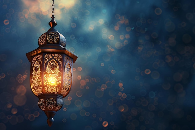 a lantern with a lit candle