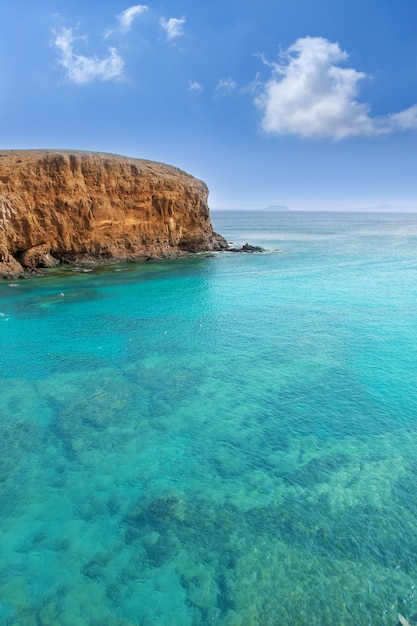 Spiaggia lanzarote el papagayo playa canarie