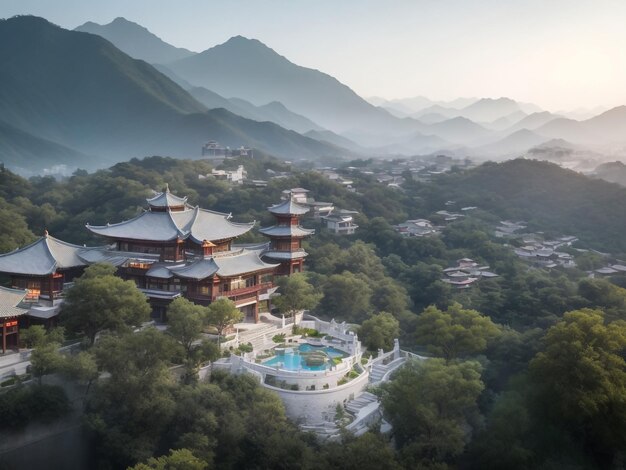 Laojun Mountain Luoyang Chinese Taoist Holy Land