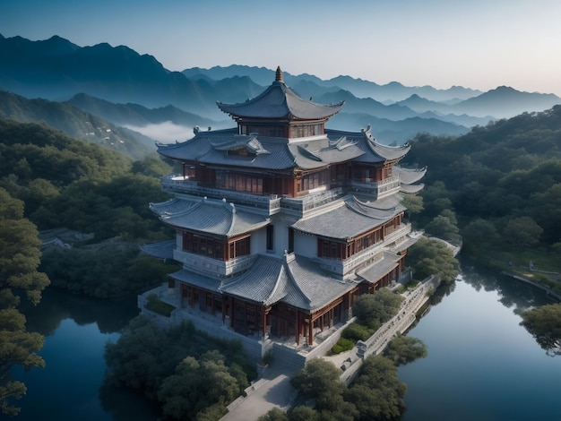 Laojun Mountain Luoyang Chinese Taoist Holy Land