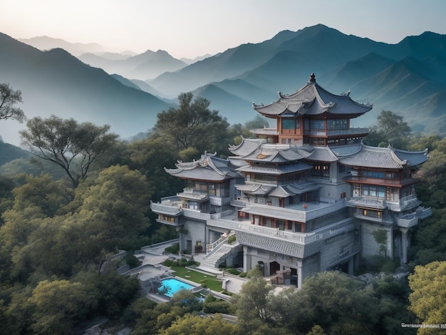 Laojun Mountain Luoyang Chinese Taoist Holy Land