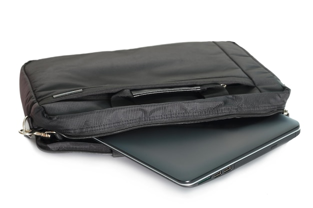 Laptop and bag