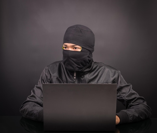 Laptop computer hacker