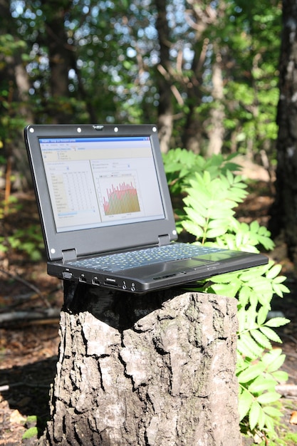 Laptop forest mobility concept