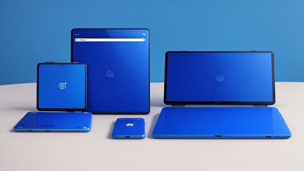 Photo laptop mockup pic in hd